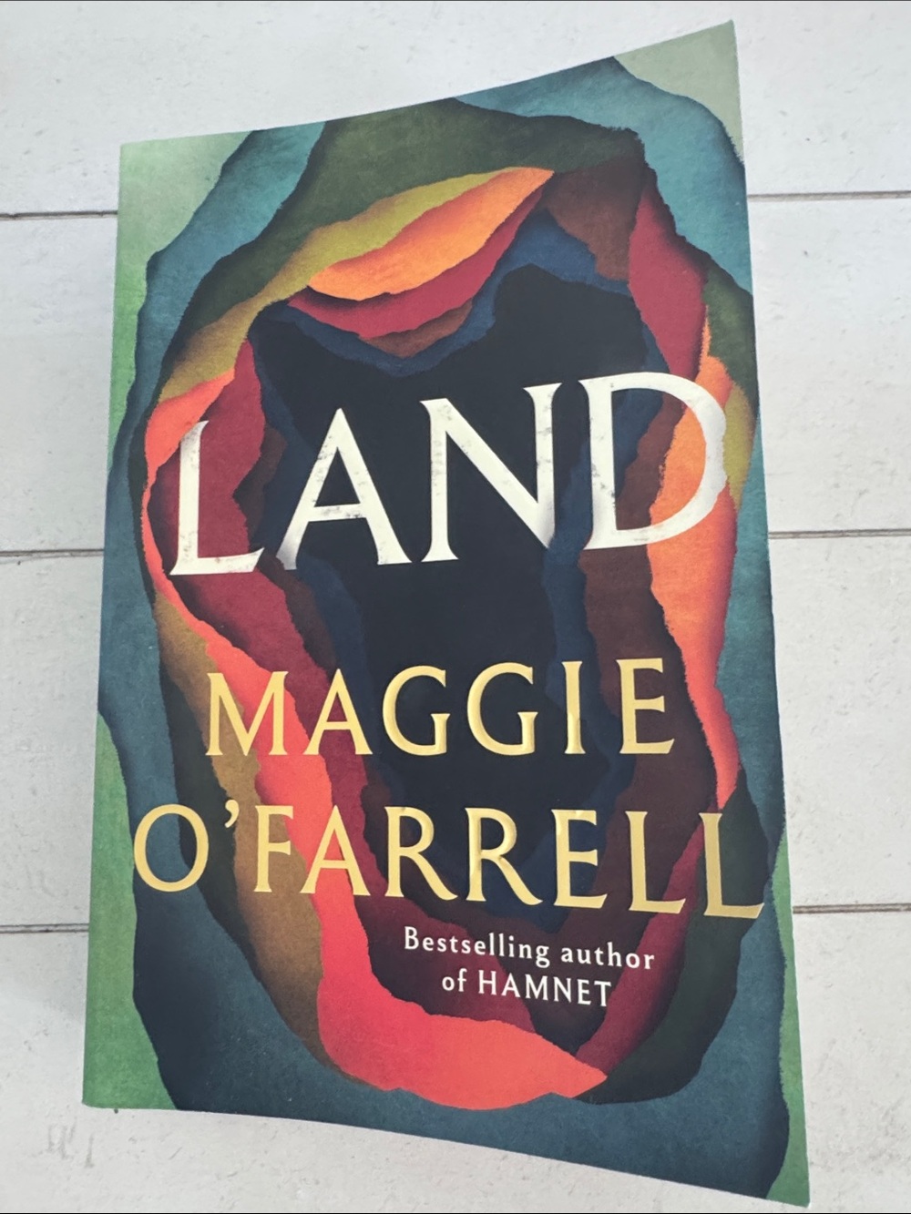 Land by — Green Multicolor Paperback Cover